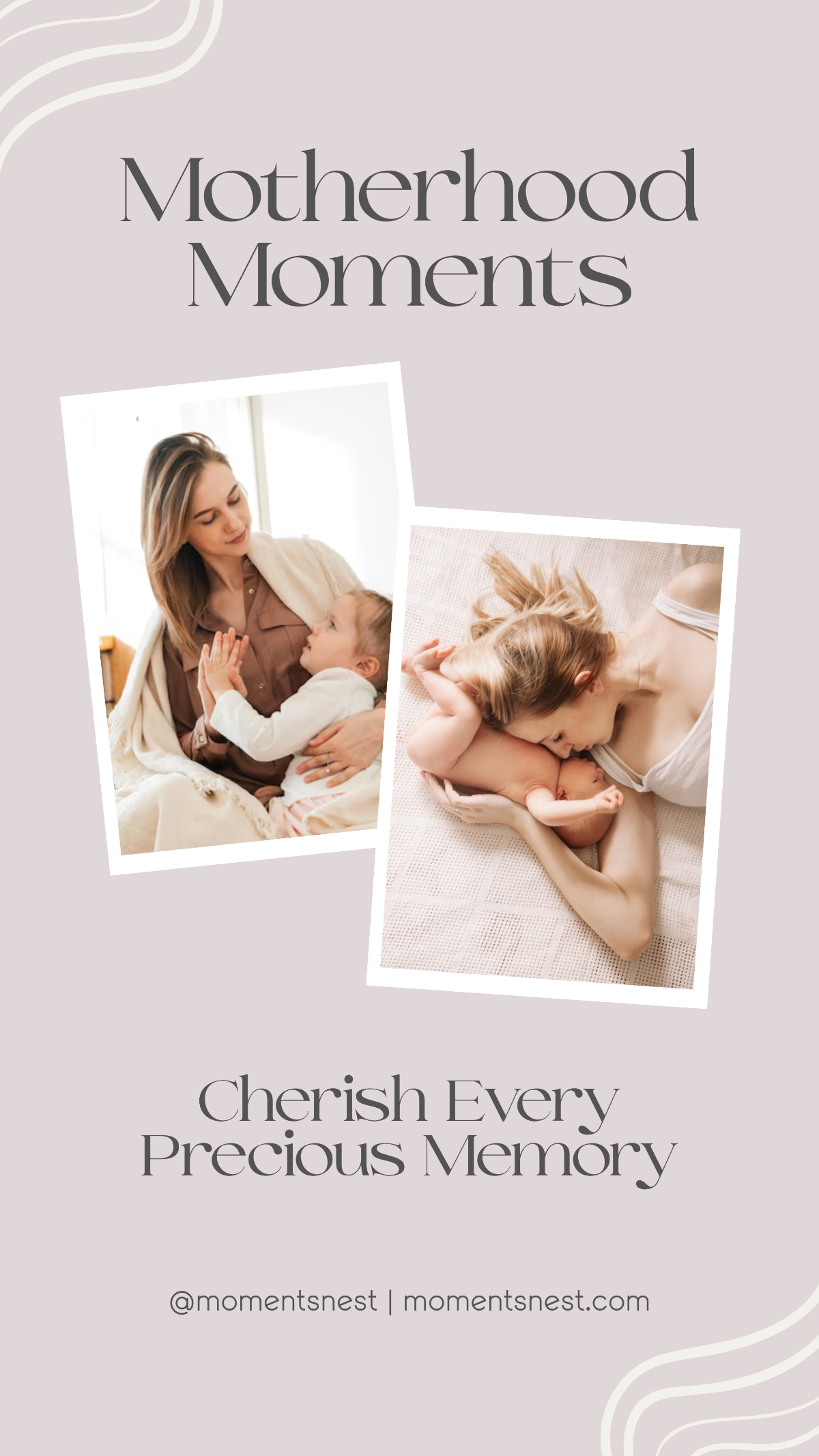 Free Motherhood Instagram Story Highlight Template to Edit Online