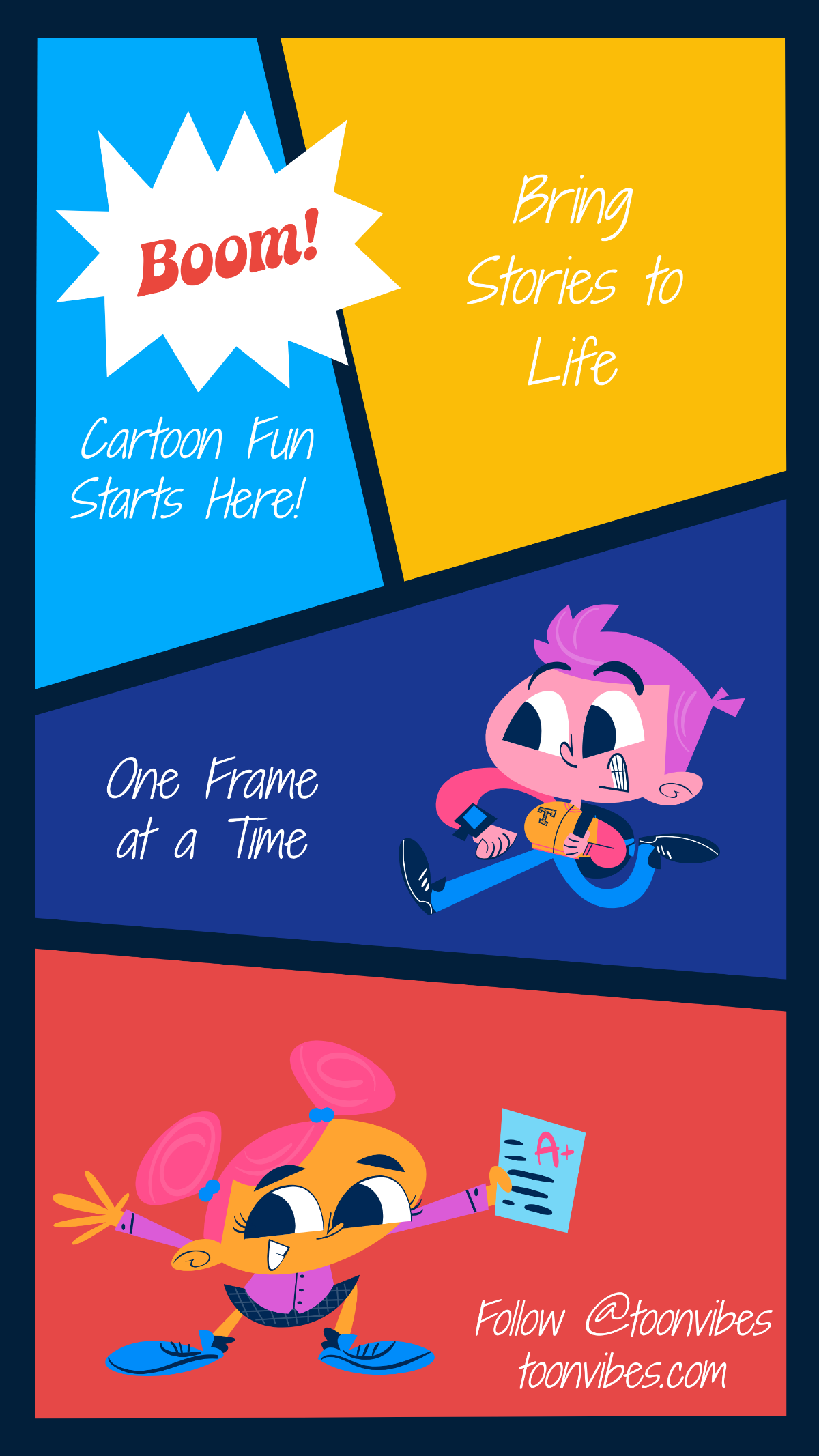 Free Cartoon Instagram Story Highlight Template to Edit Online