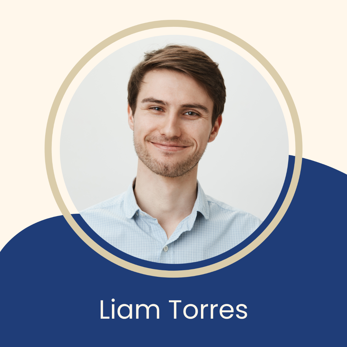 Free Career Linkedin Profile Photo Template to Edit Online