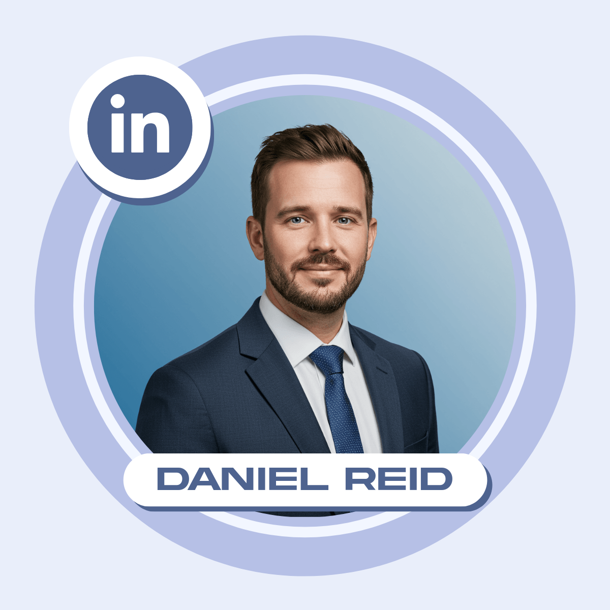 Free Professional Employee Linkedin Profile Photo Template