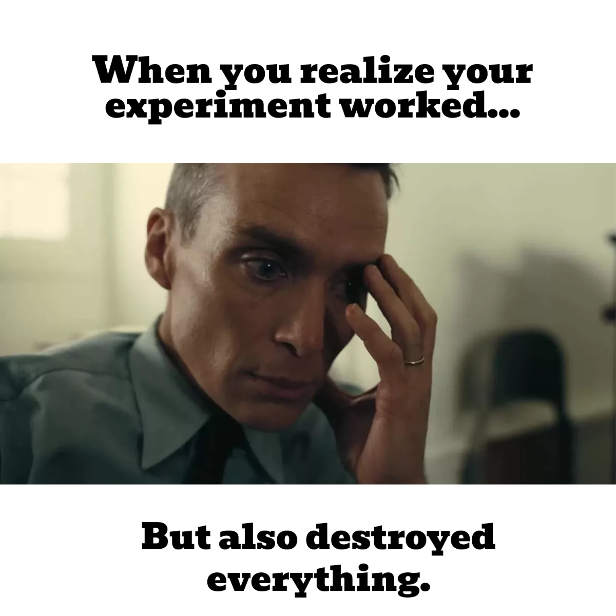 Free Oppenheimer Meme Template to Edit Online