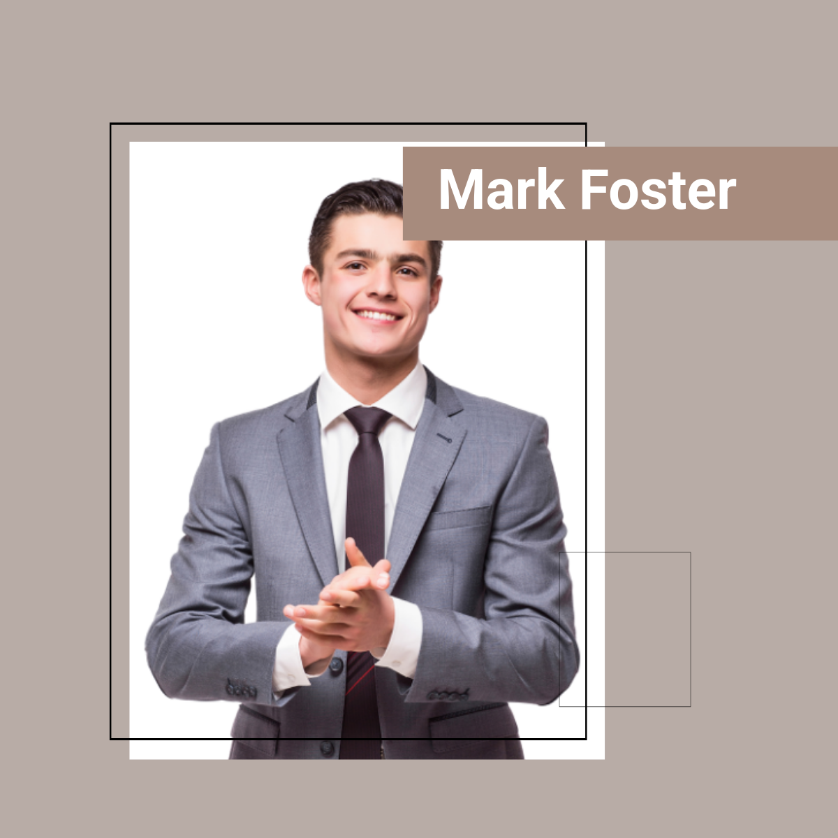 Free Personal Linkedin Profile Photo Template to Edit Online