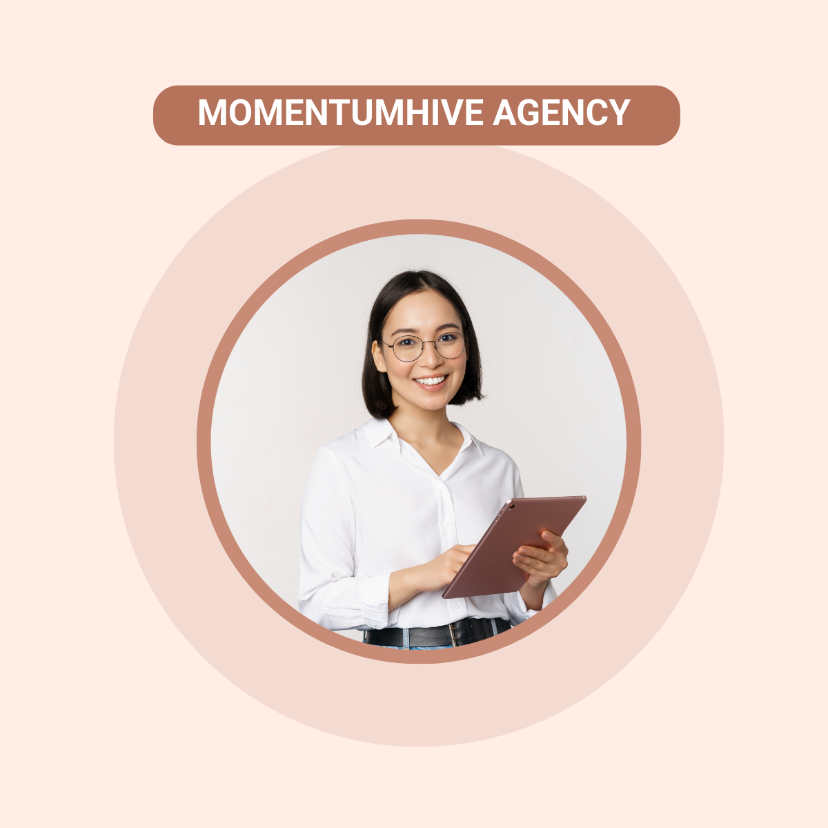 Free Digital Marketing Linkedin Profile Photo Template to Edit Online