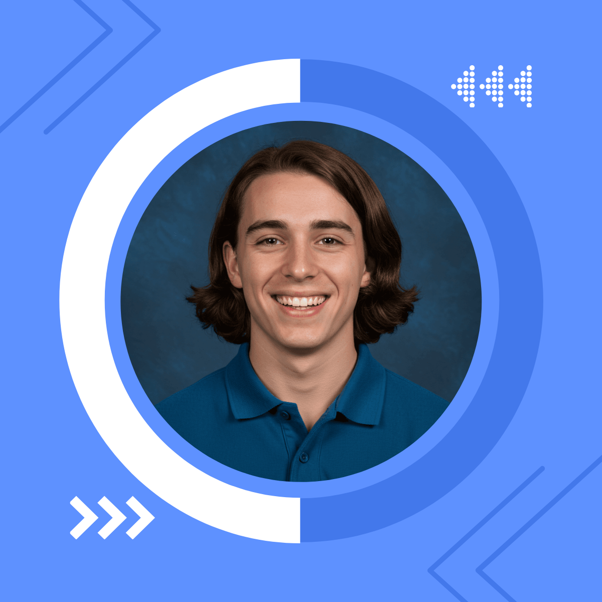 Free Student Linkedin Profile Photo Template to Edit Online