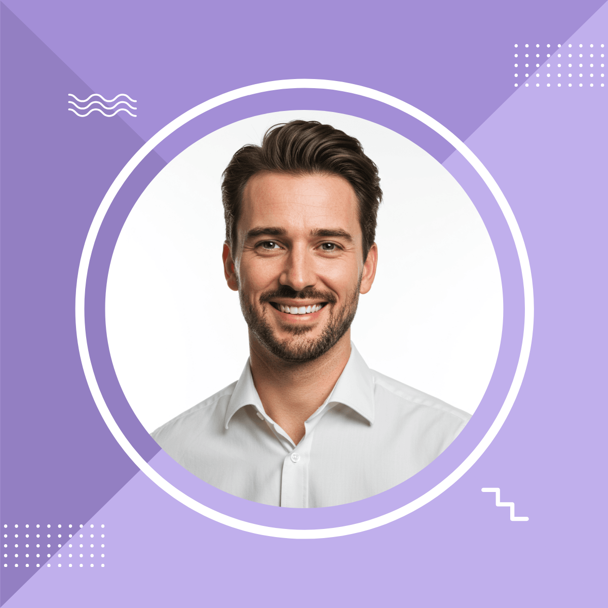 Free Consultant Linkedin Profile Photo Template to Edit Online