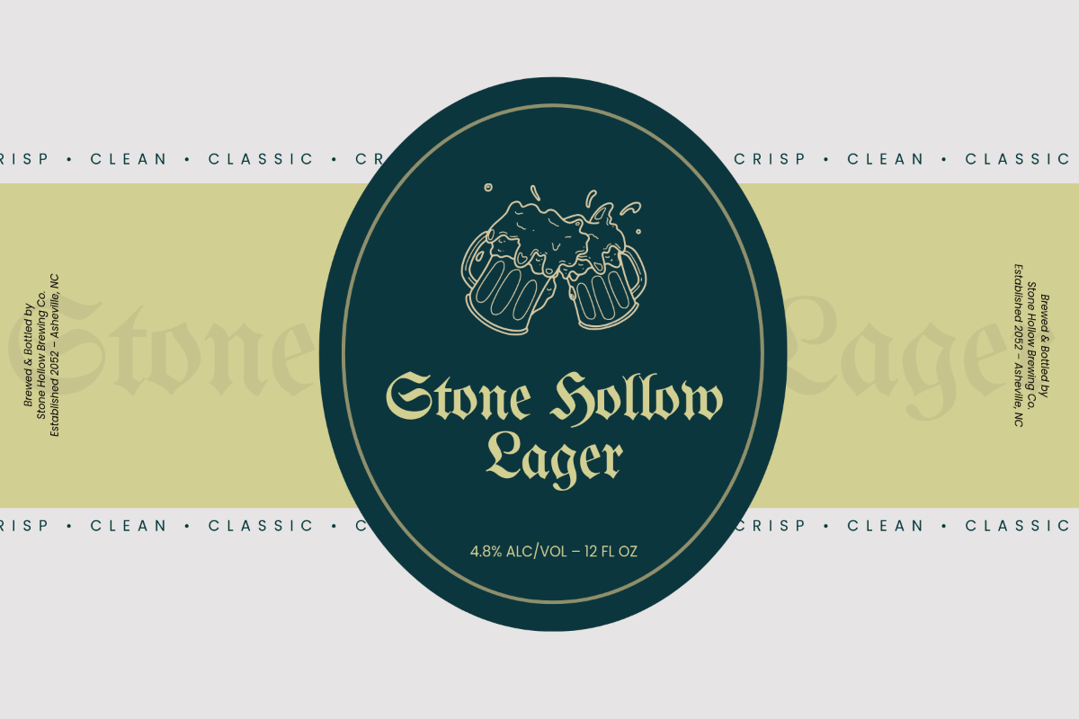 Free Printable Beer Bottle Label Template