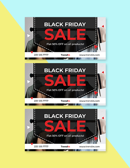 Free Black Friday Facebook Shared Image Template to Edit Online