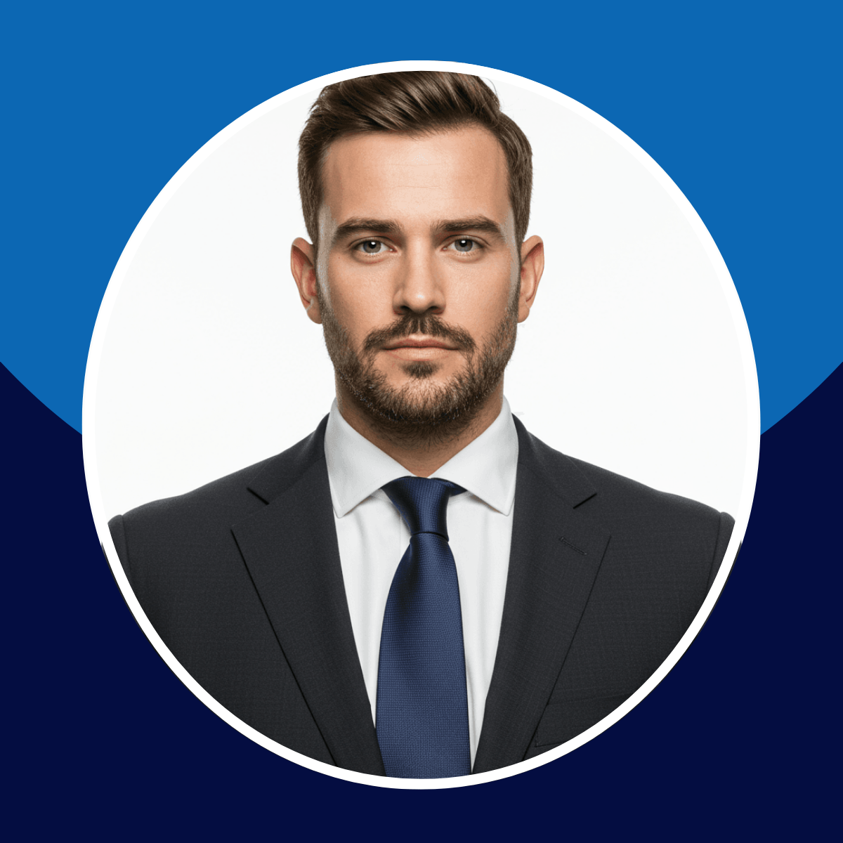 Free Marketing Company Linkedin Profile Photo Template to Edit Online