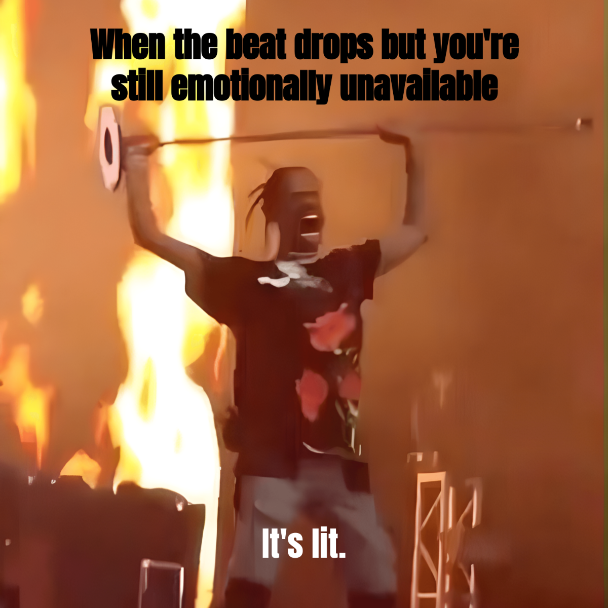 Free Travis Scott Meme Template to Edit Online