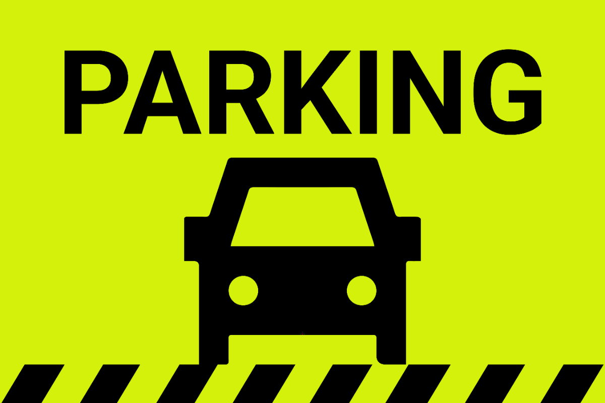 Free Parking Sign Template