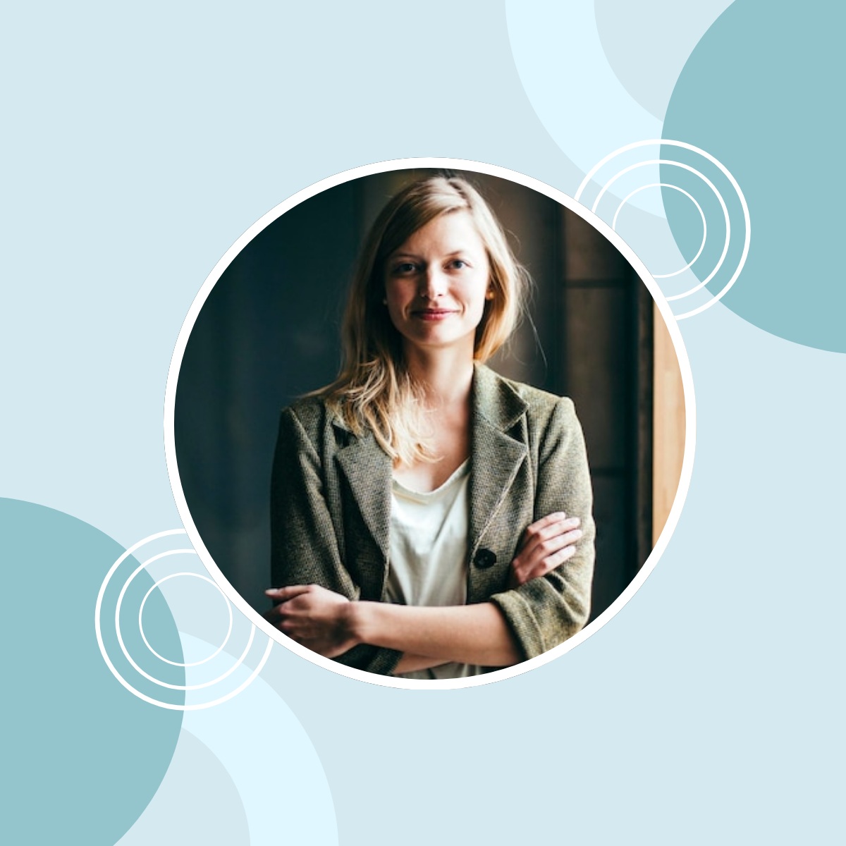 Free Modern Job Linkedin Profile Photo Template