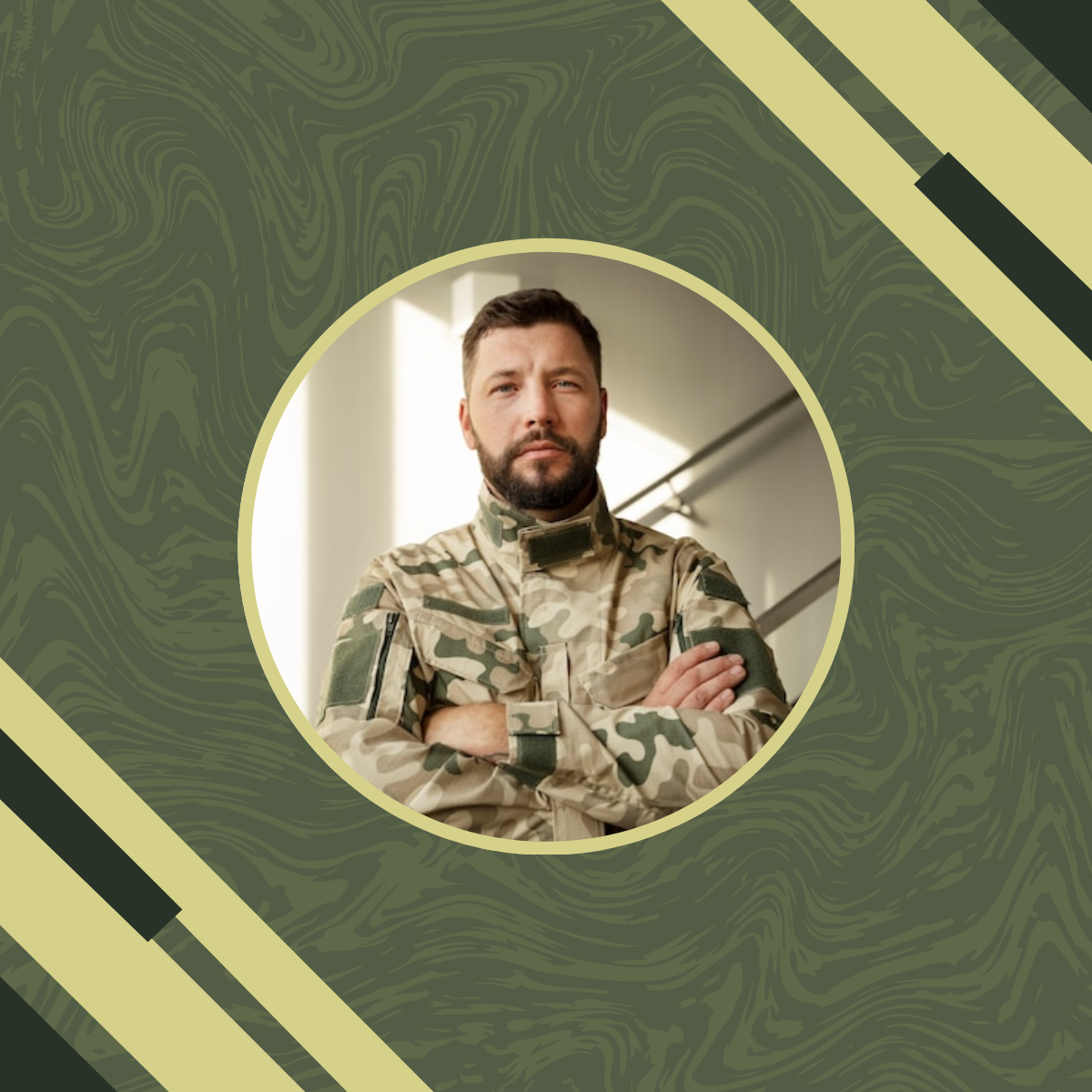 Free Military Linkedin Profile Photo Template
