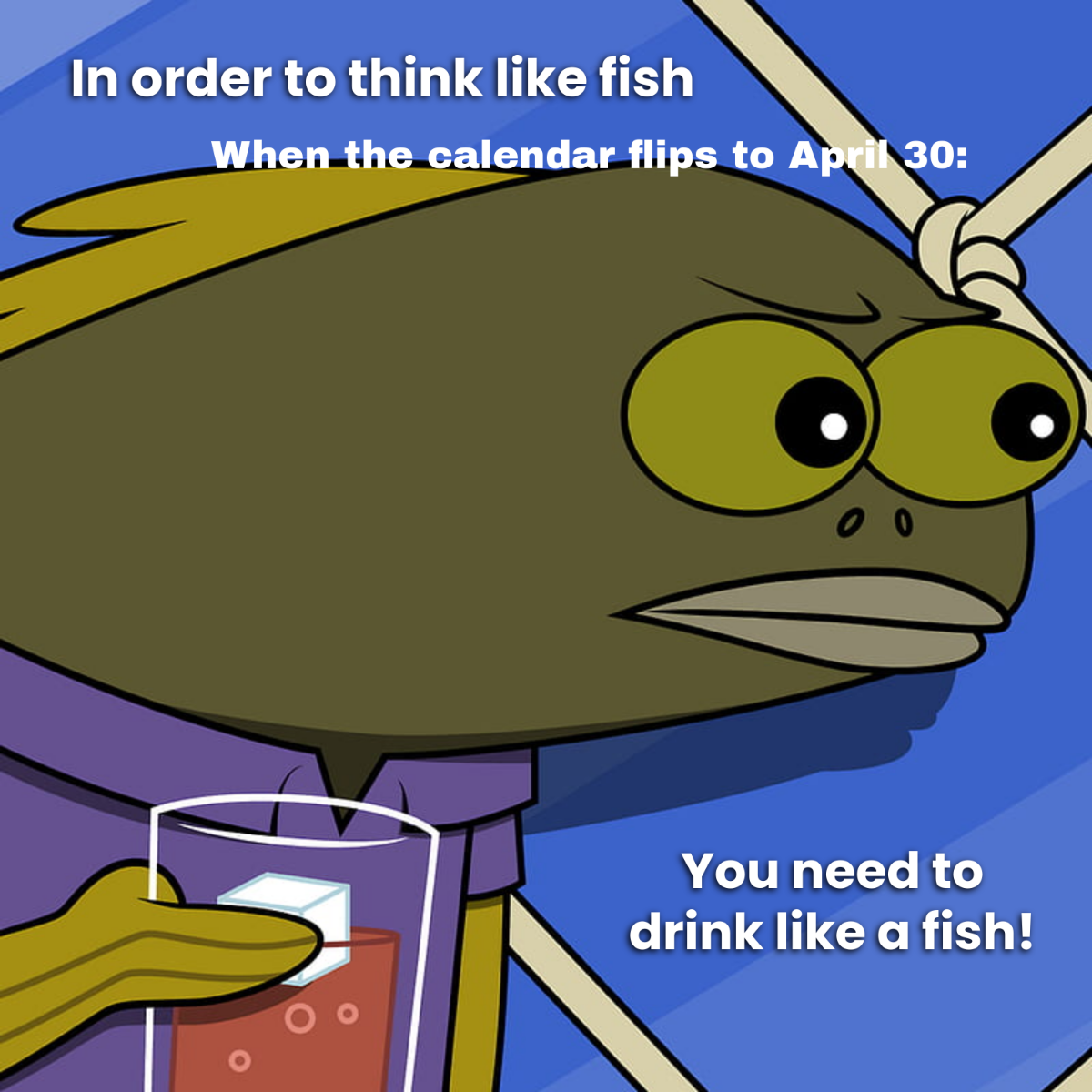 Free Fish Meme Template to Edit Online