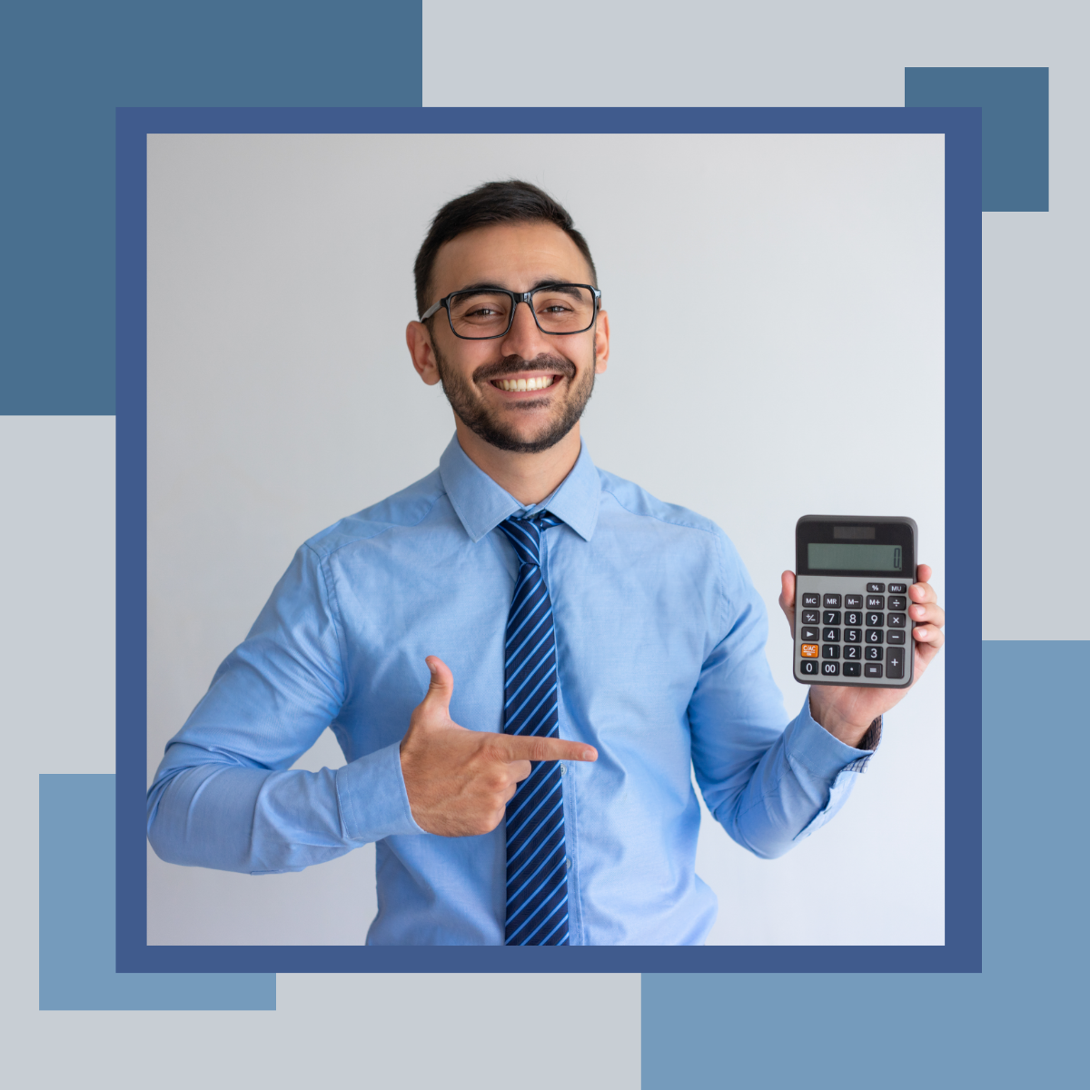 Free Tax Services Linkedin Profile Photo Template to Edit Online