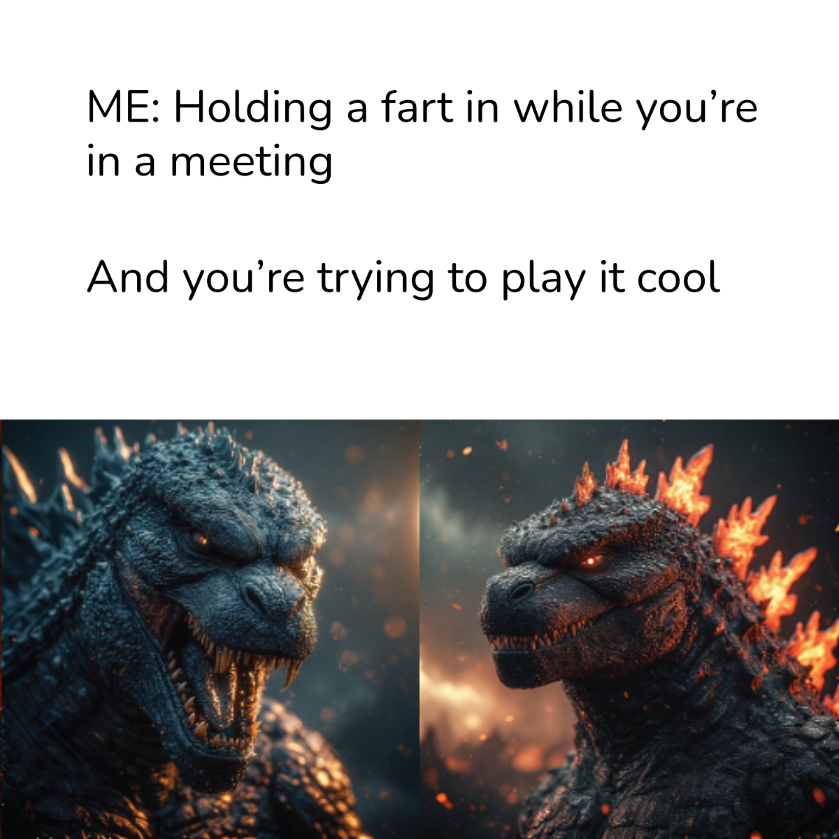 Lustige Godzilla Memes