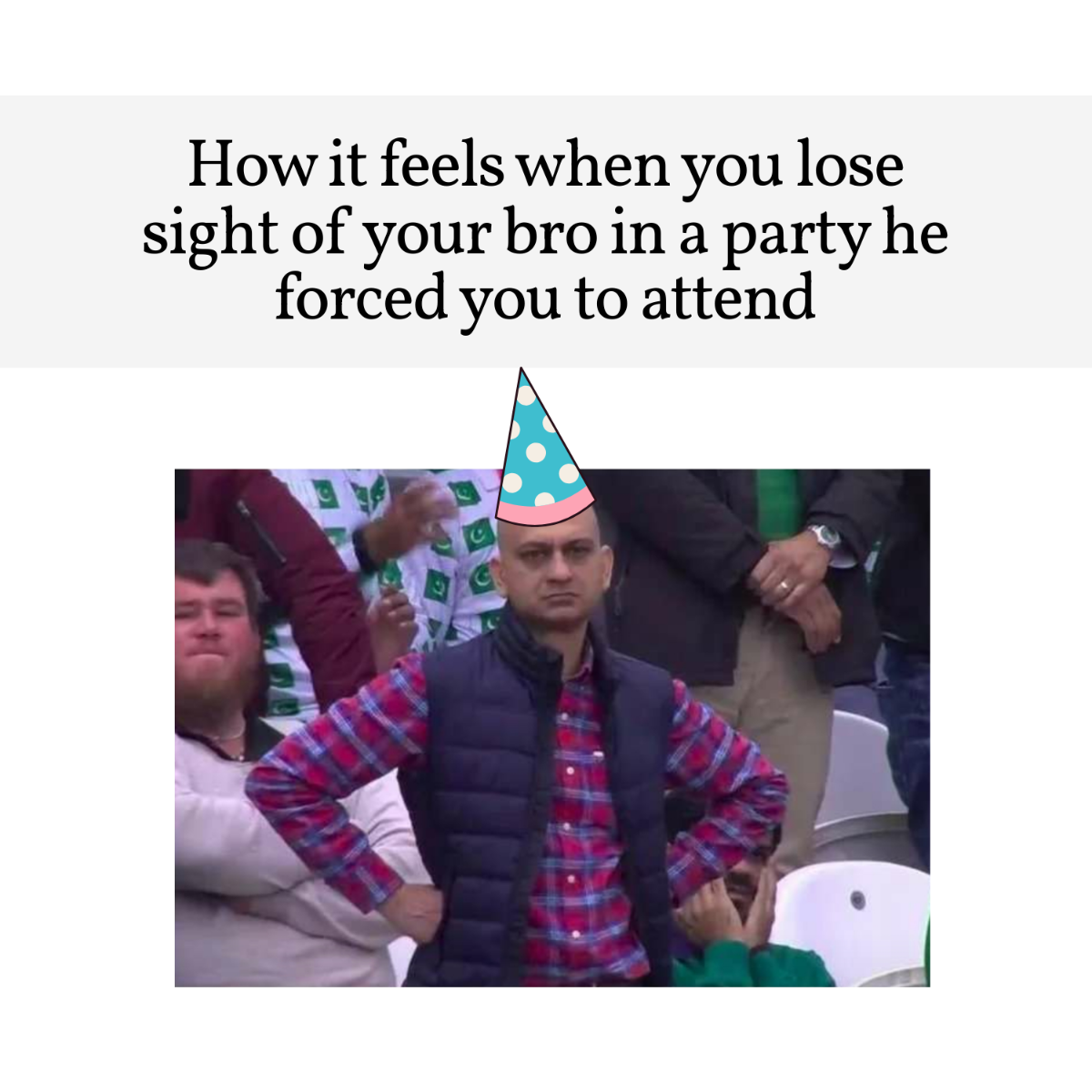 Free Party Meme Template to Edit Online