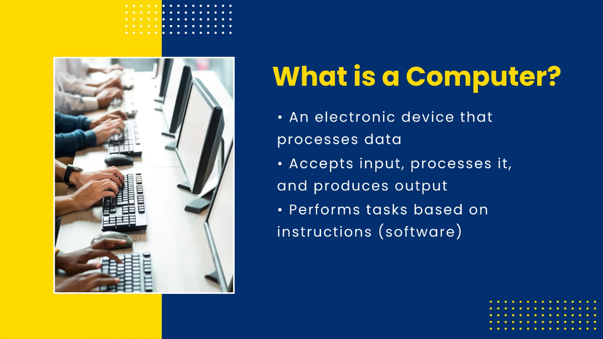 Free Computer Presentation Template to Edit Online
