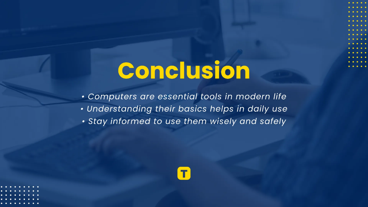 Free Computer Presentation Template to Edit Online