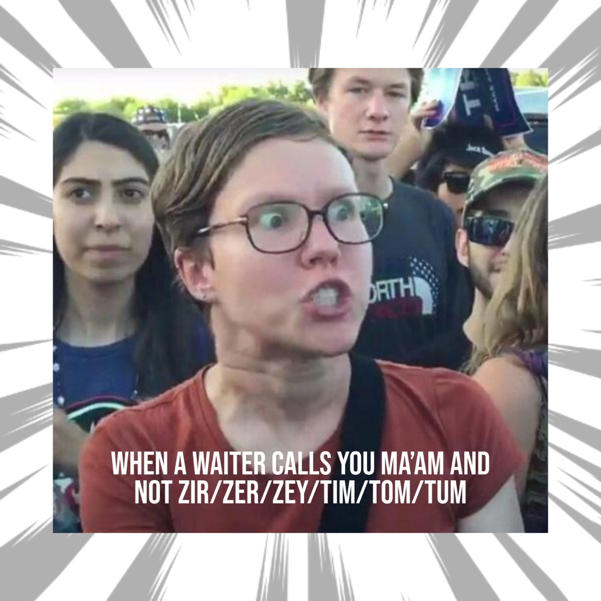 Free Angry Liberal Meme Template to Edit Online