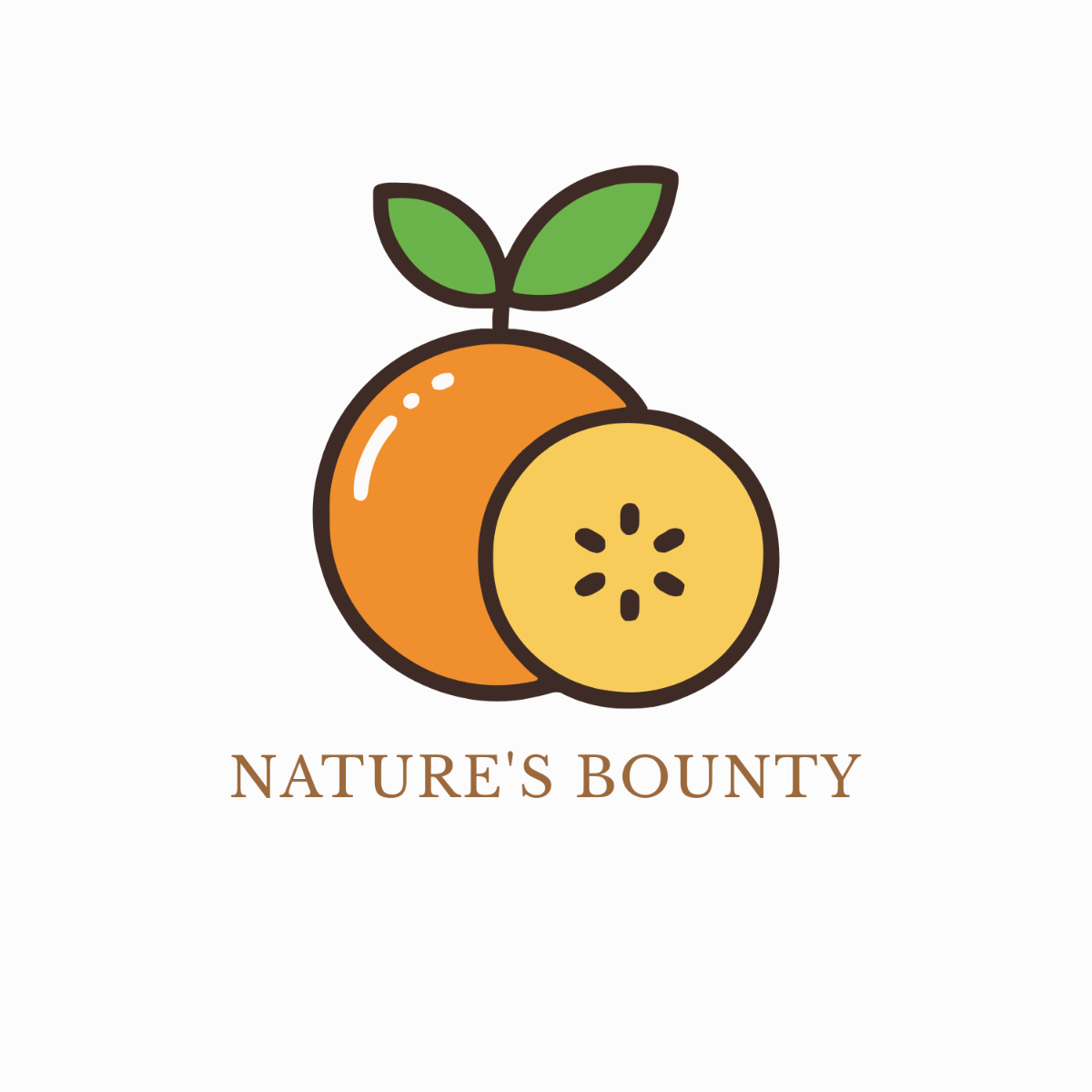Free Organic Fruit Logo to Edit Online