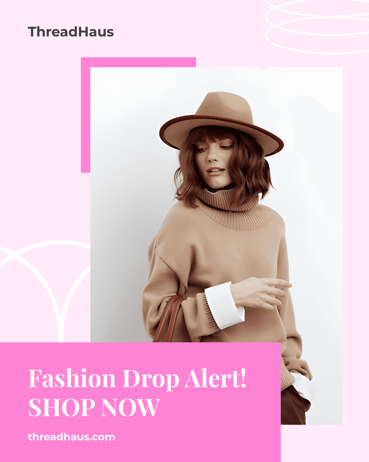 Free Pink Fashion Social Media Template