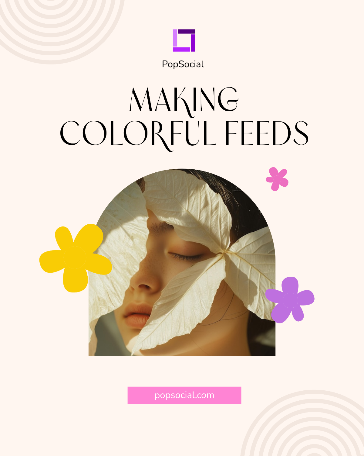 Free Colorful Social Media Services Template