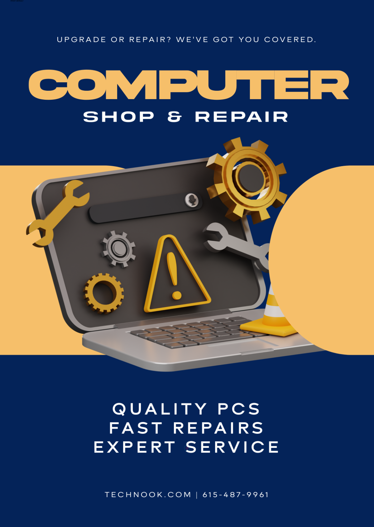 Computer Store Ad Template