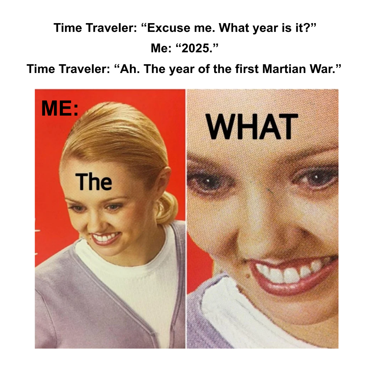 Free The What Meme Template to Edit Online