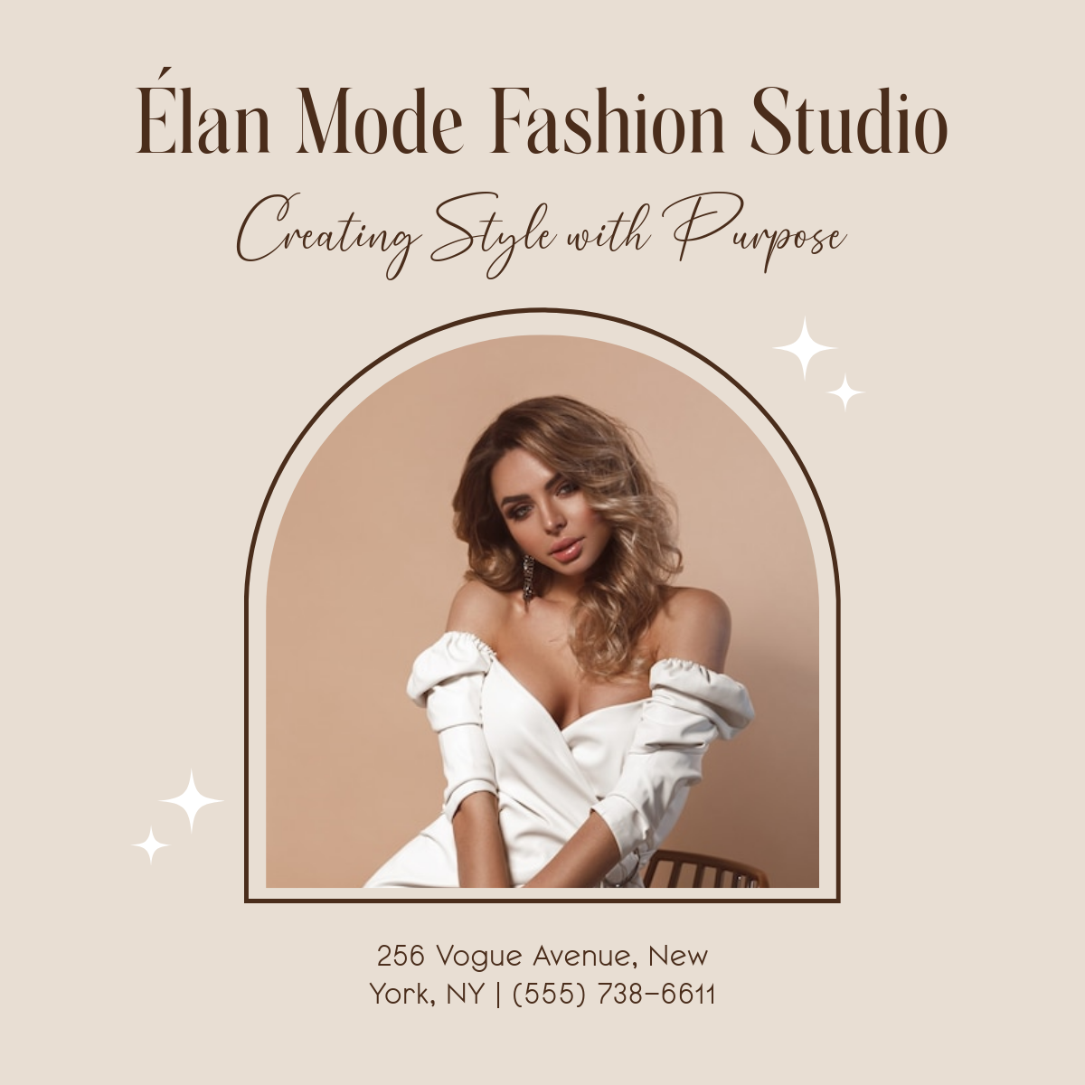 Free Fashion Linkedin Profile Photo Template