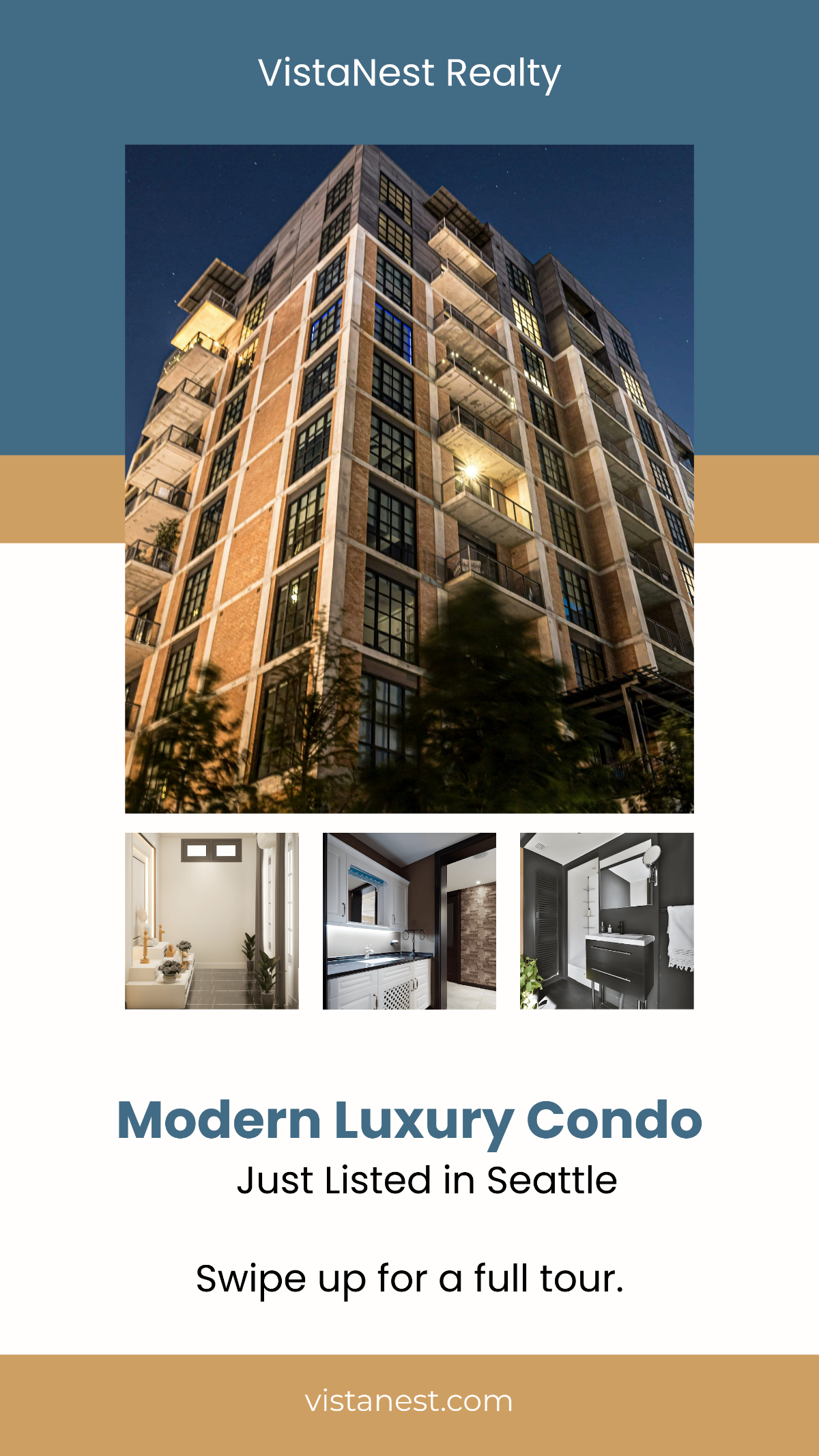 Free Modern Real Estate Instagram Story Template