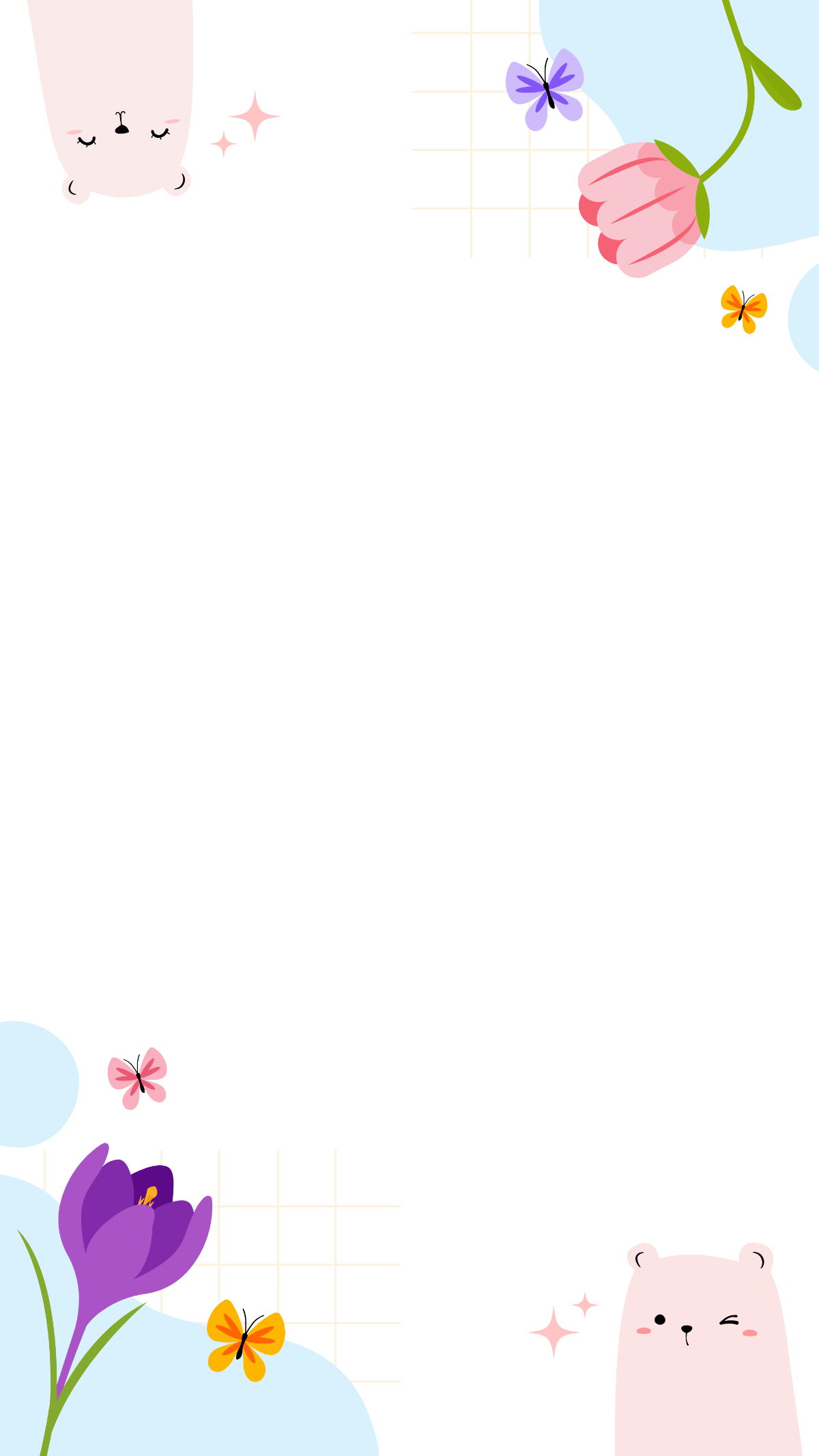 Free Cute Background Instagram Story Template