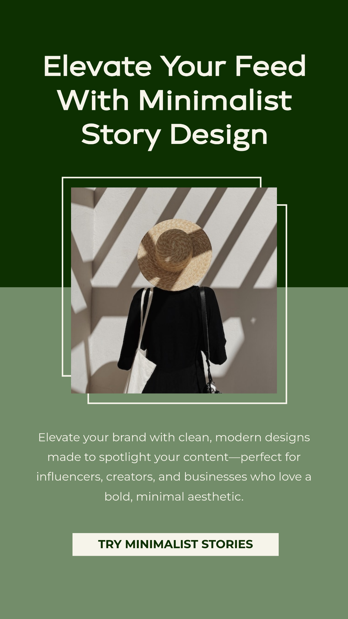 Free Minimalist Instagram Story Template