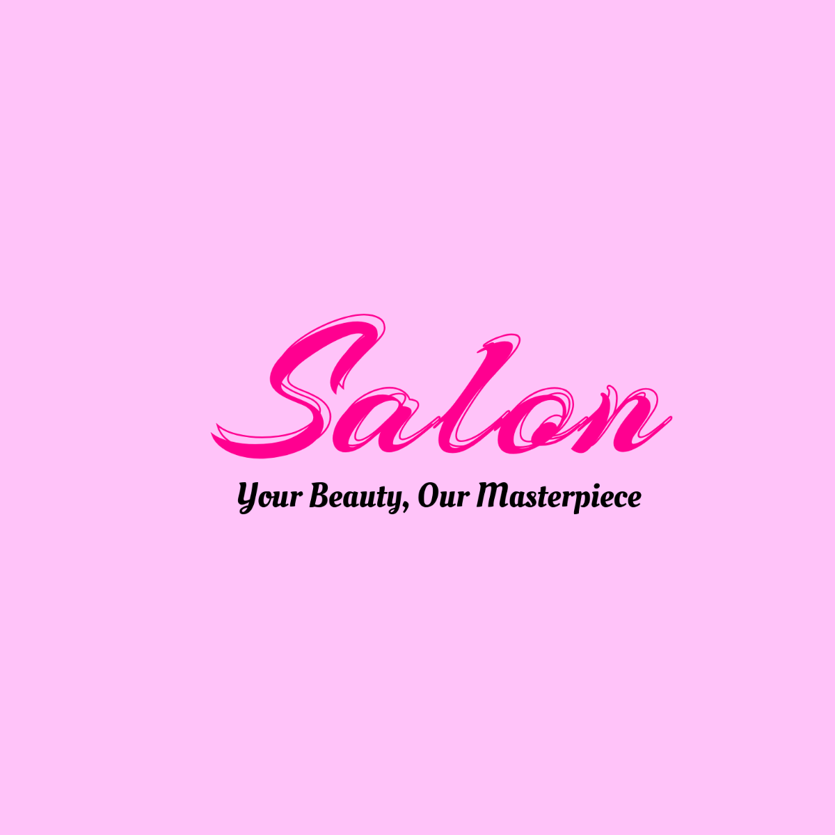 Free Salon Text to Edit Online