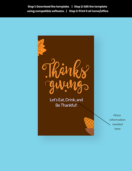 Free Thanksgiving Snapchat Geofilter Template to Edit Online