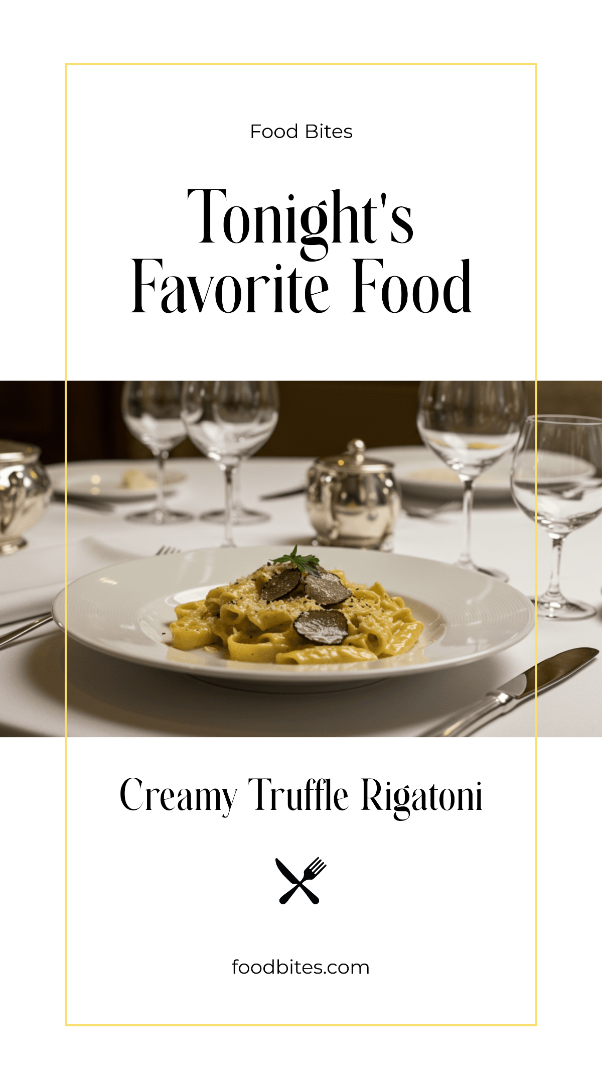 Free Simple Food Instagram Story Template