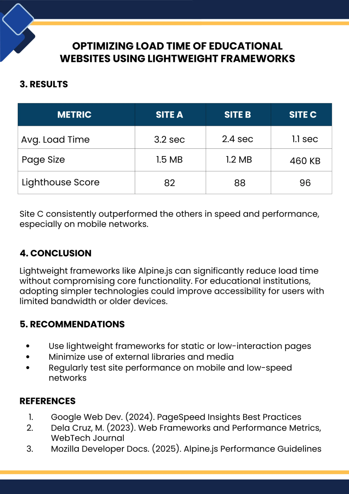 Free Computer Science Research Paper Template to Edit Online