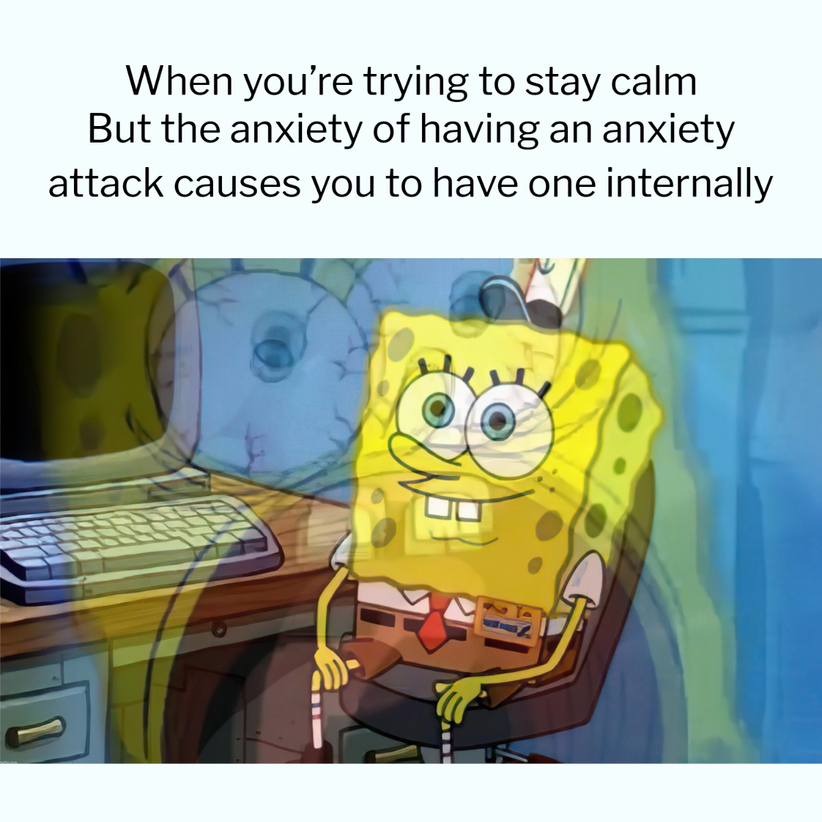 Free Anxiety Meme Template to Edit Online