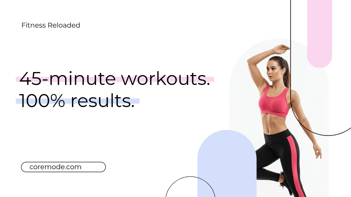 Free Simple Fitness X Post Template