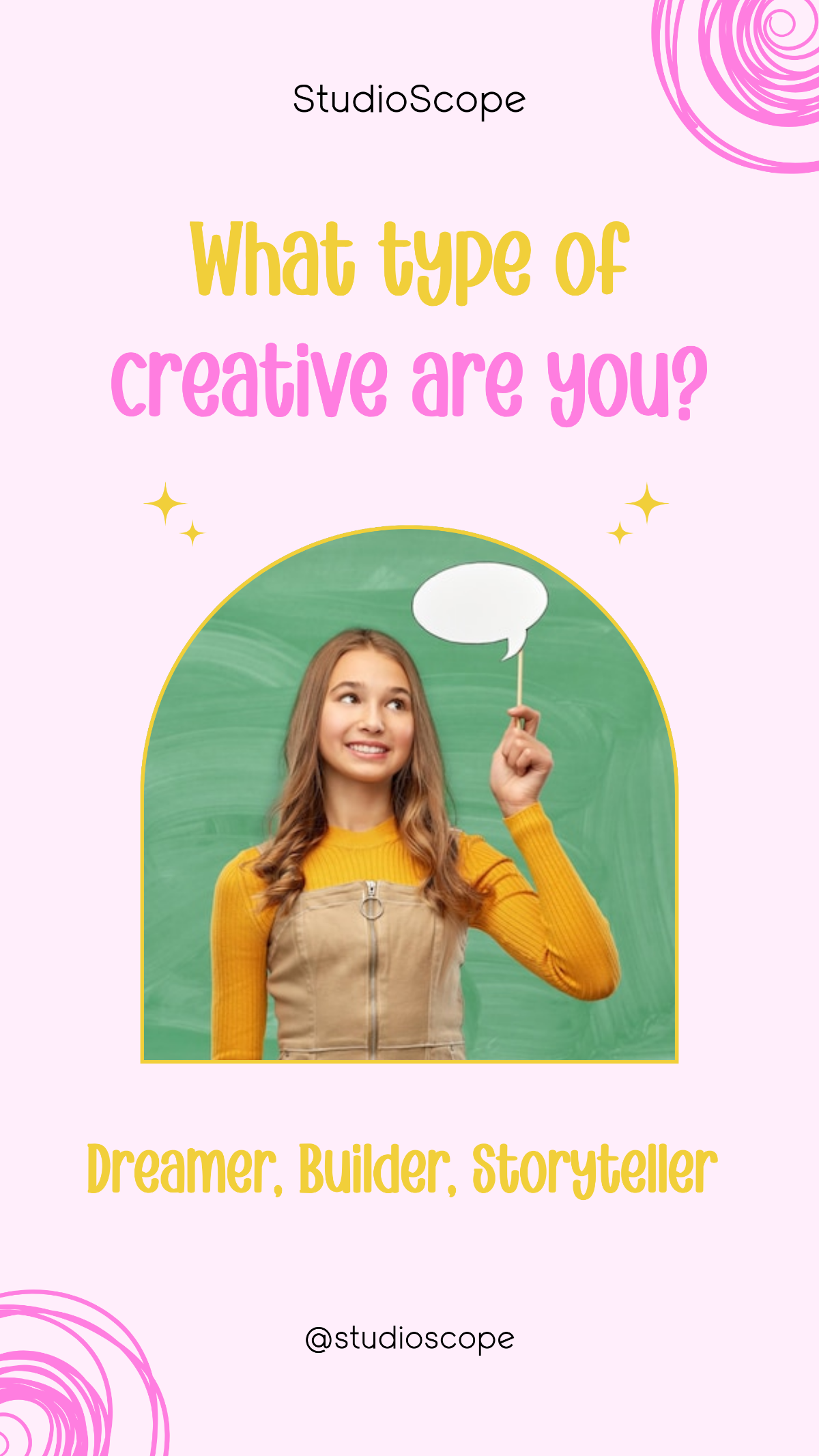 Free Creative Quiz Instagram Story Template