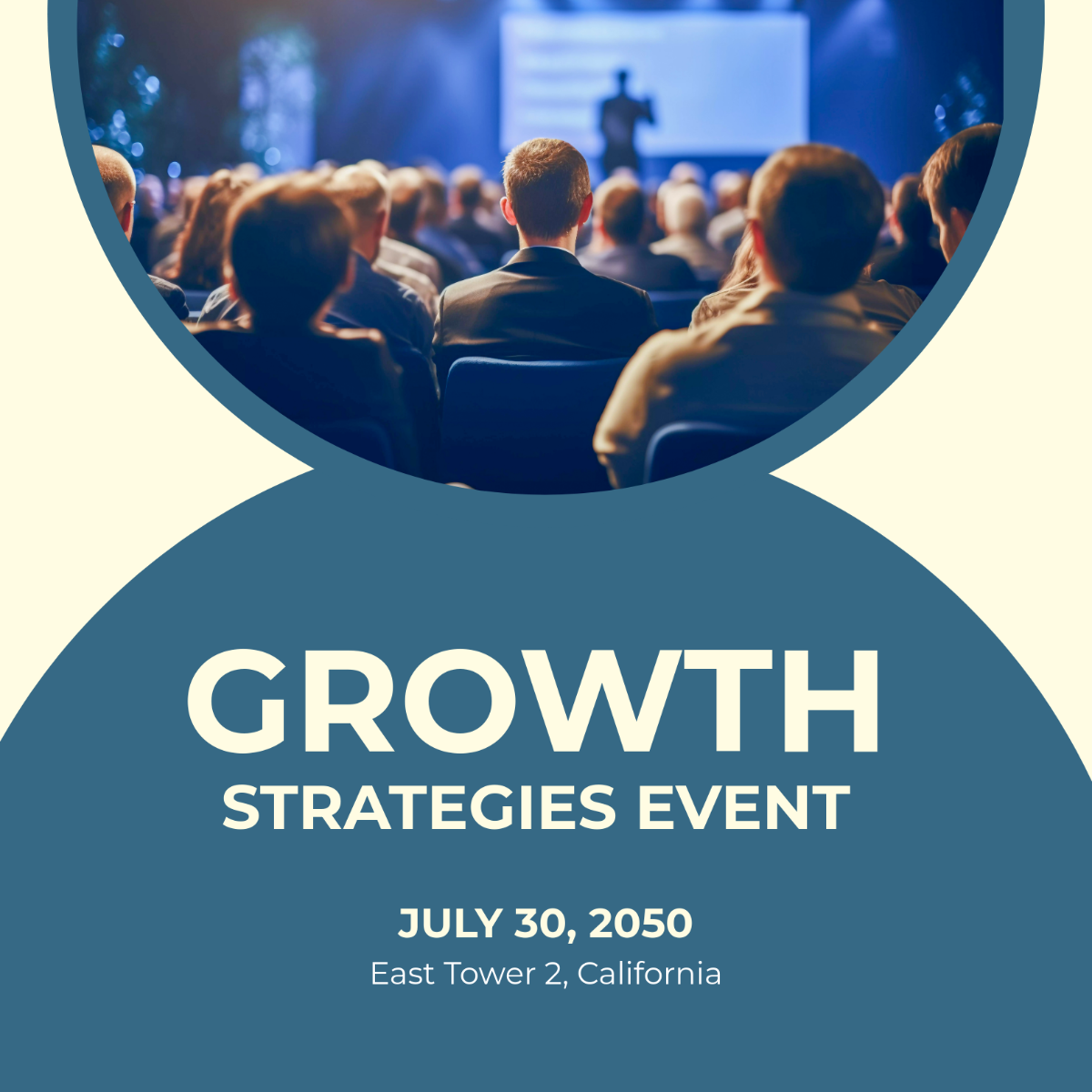 Free Event Linkedin Post Template
