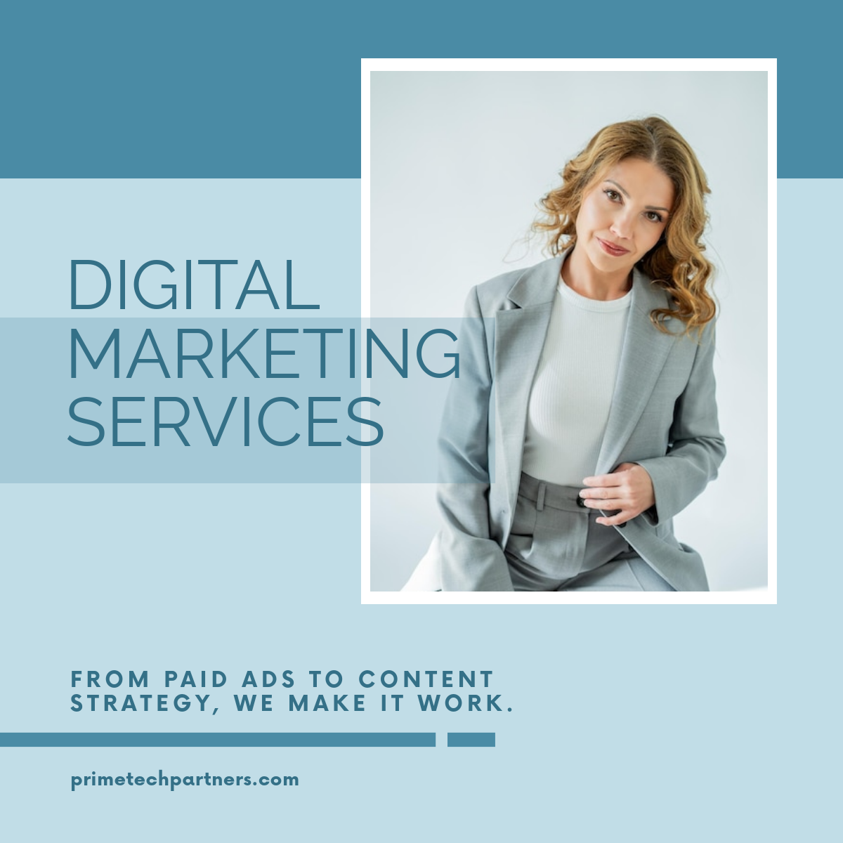 Free Digital Marketing Linkedin Post Template