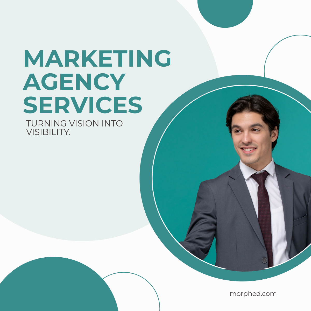 Free Marketing Agency Linkedin Post Template