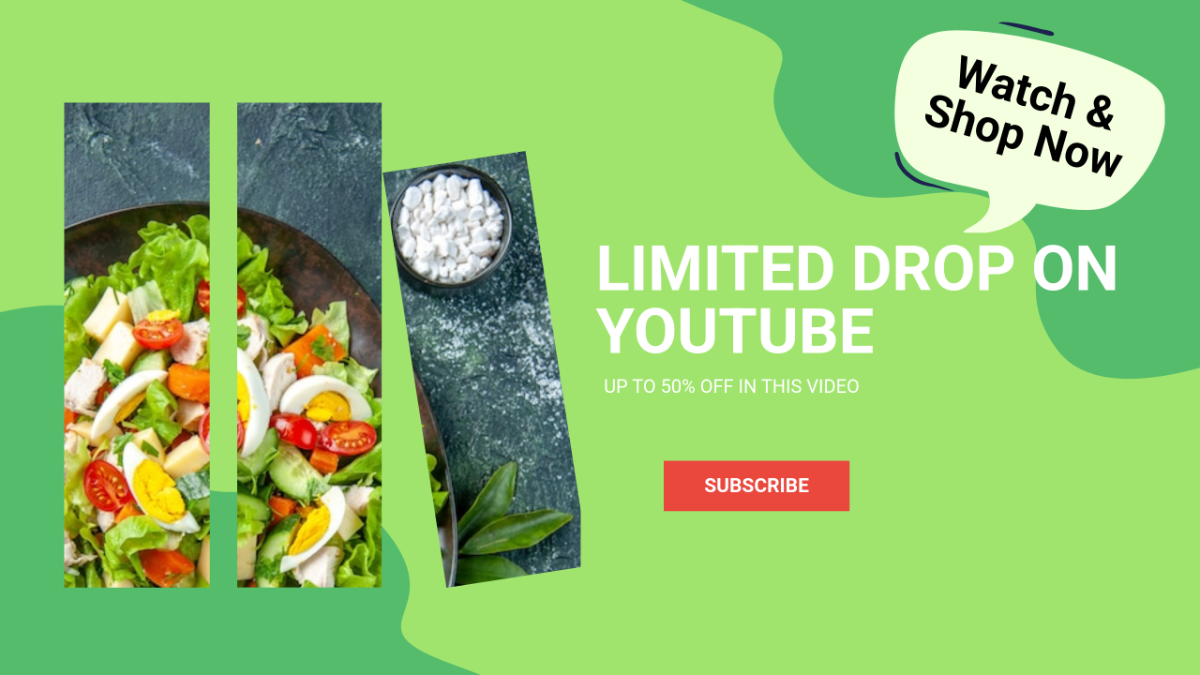 Free YouTube Promotion Ad Template to Edit Online