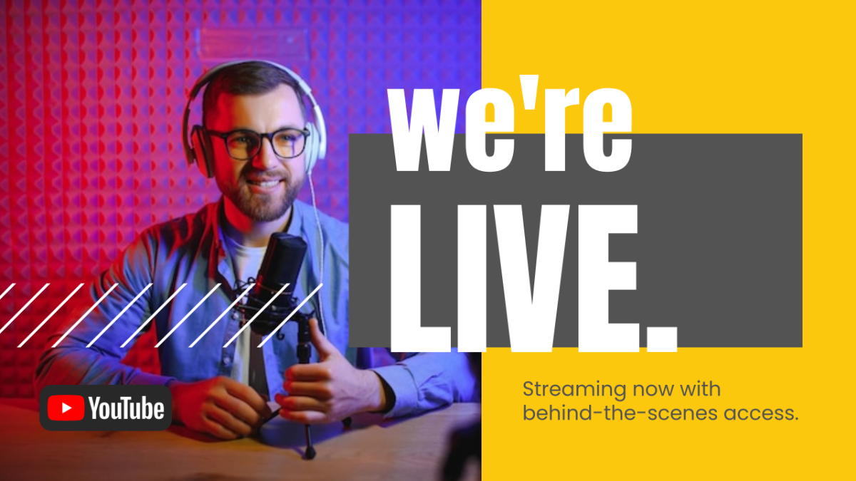 Free YouTube Streaming Ad Template to Edit Online