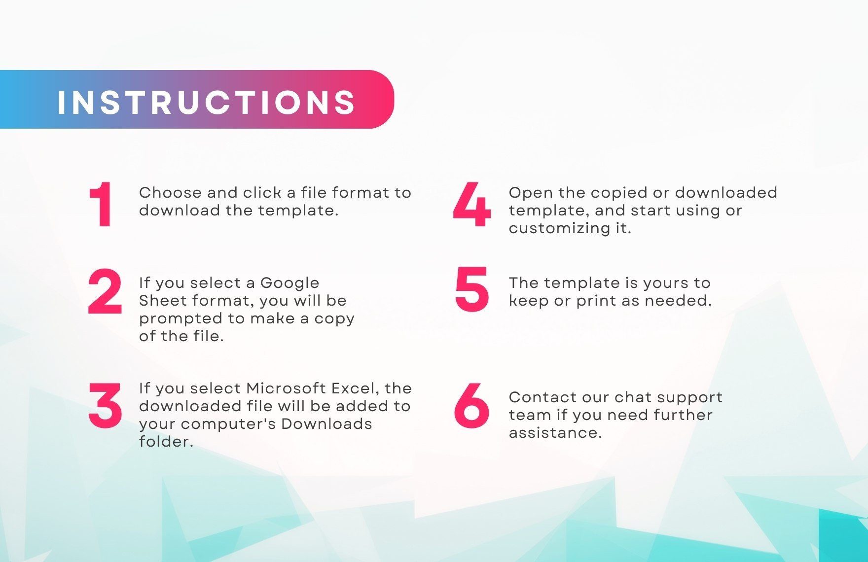 Simple Cleaning Work Order Template