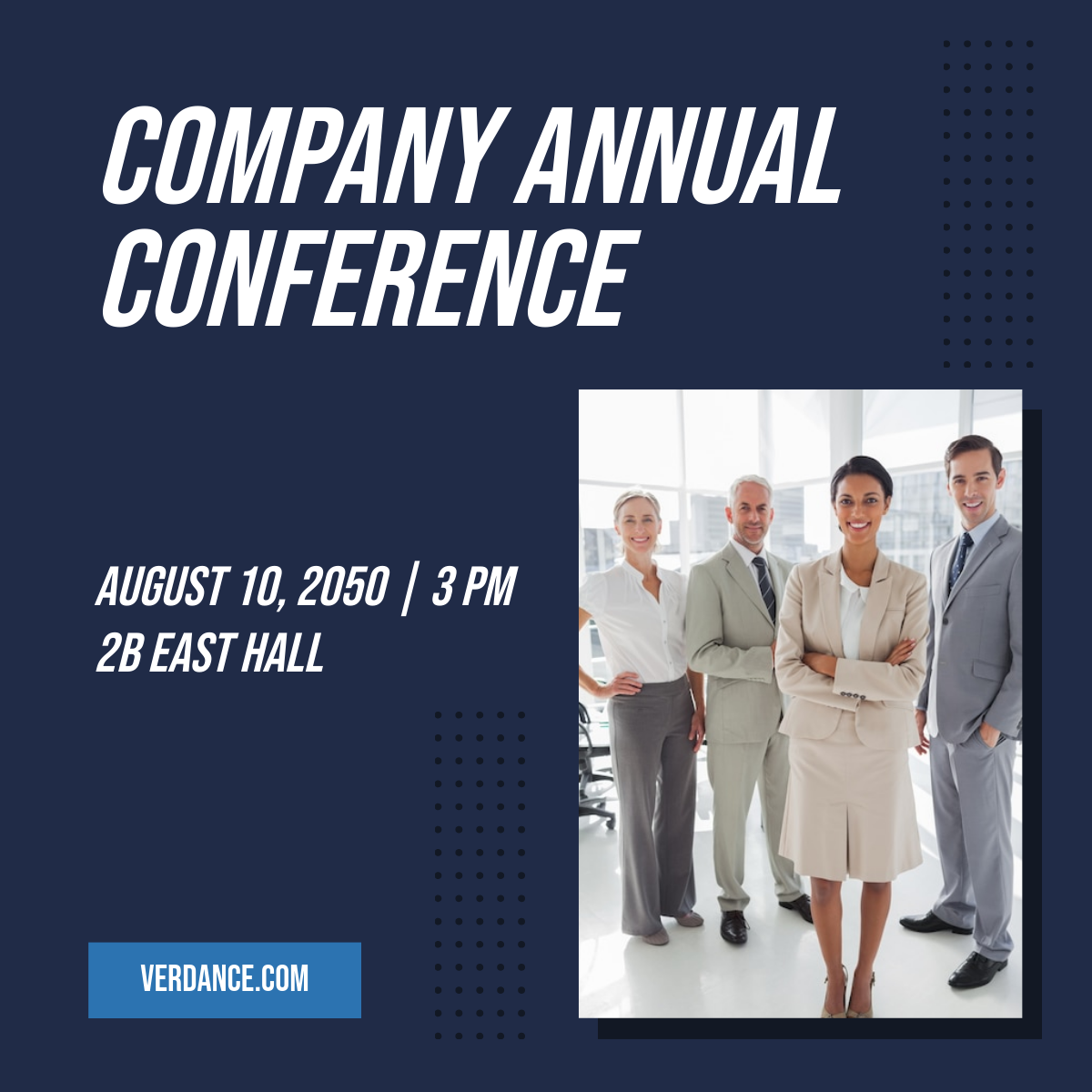 Free Company Linkedin Post Template