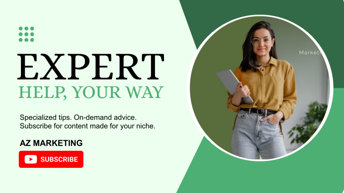 Free Modern Specialist YouTube Ad Template to Edit Online