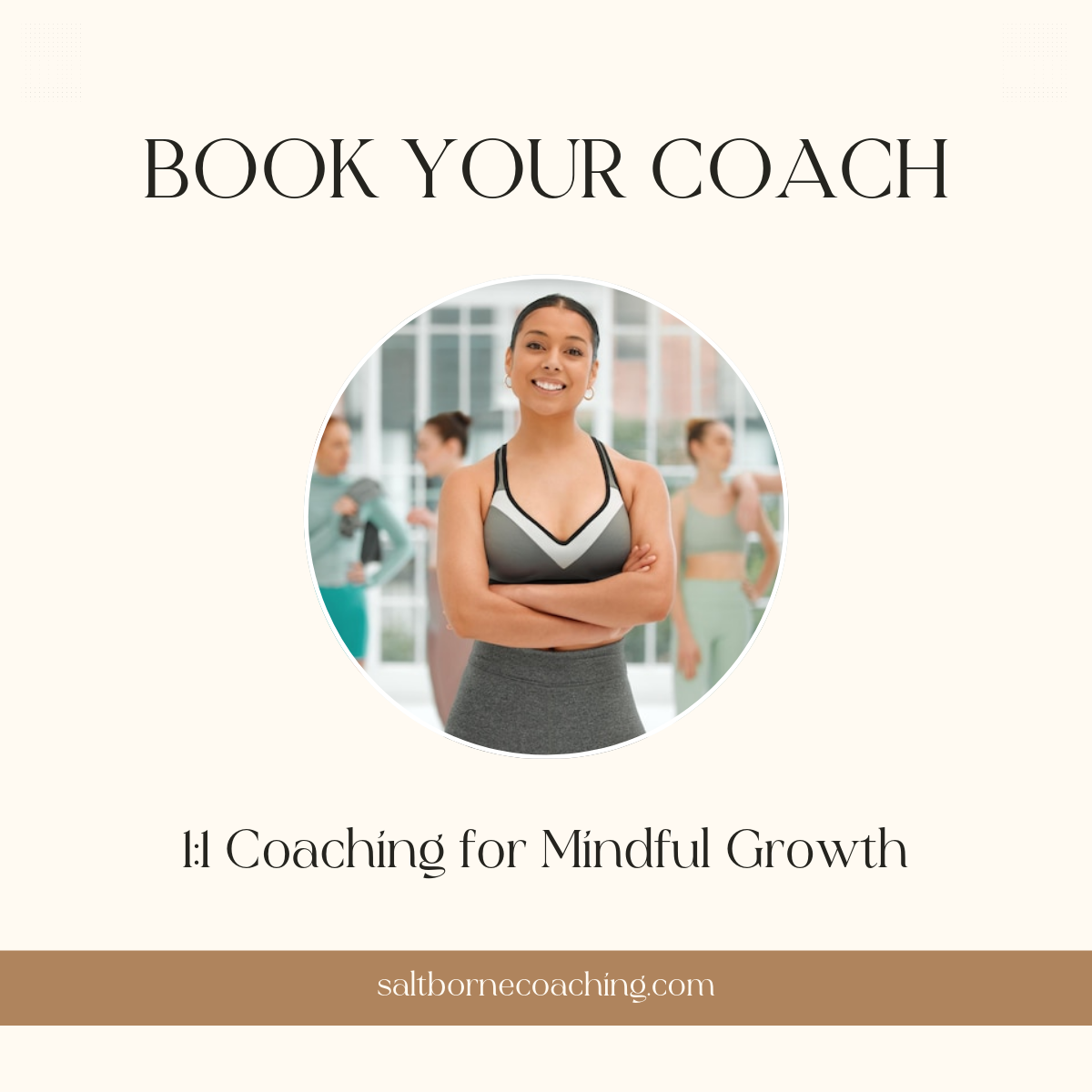Free Aesthetic Coach Linkedin Post Template