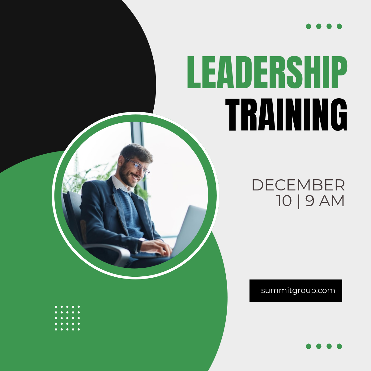 Free Leadership Linkedin Post Template