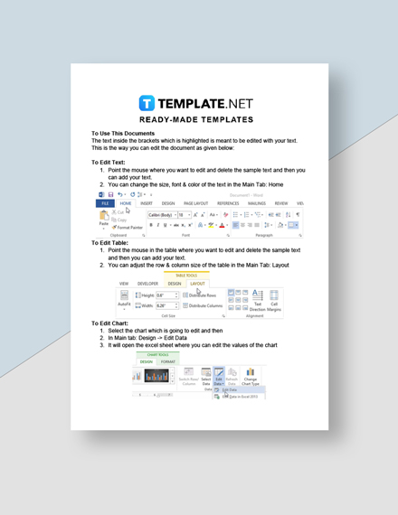 Cleaning Work Order Template Google Docs Google Sheets Excel Word 